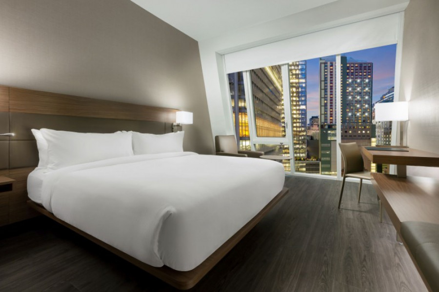 Floor to ceiling city views ac hotel new york times square 31492