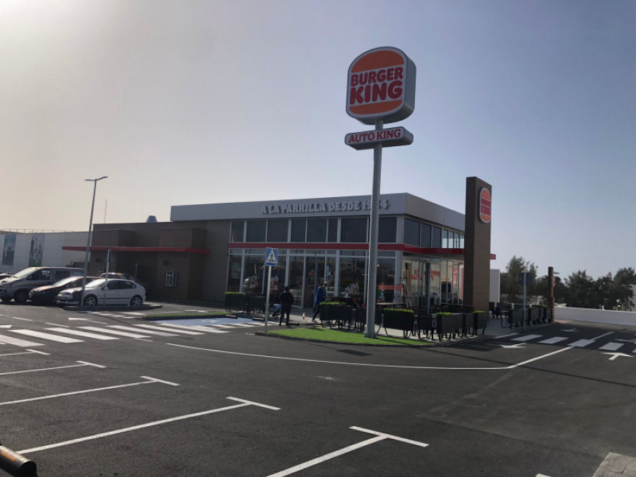suizo terciopelo facil de manejar Burger King inaugura un nuevo local en Las Palmas