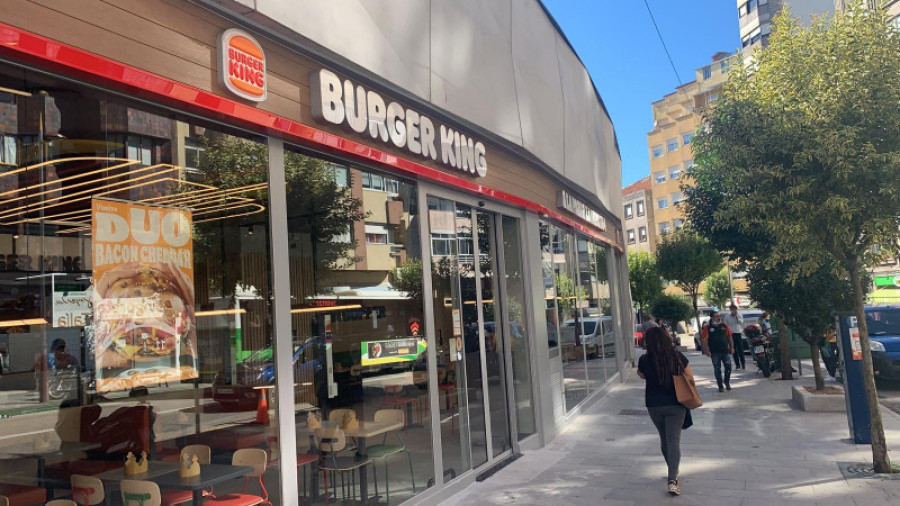 Inauguracion burger king rua de pizarro vigo pontevedra 46768