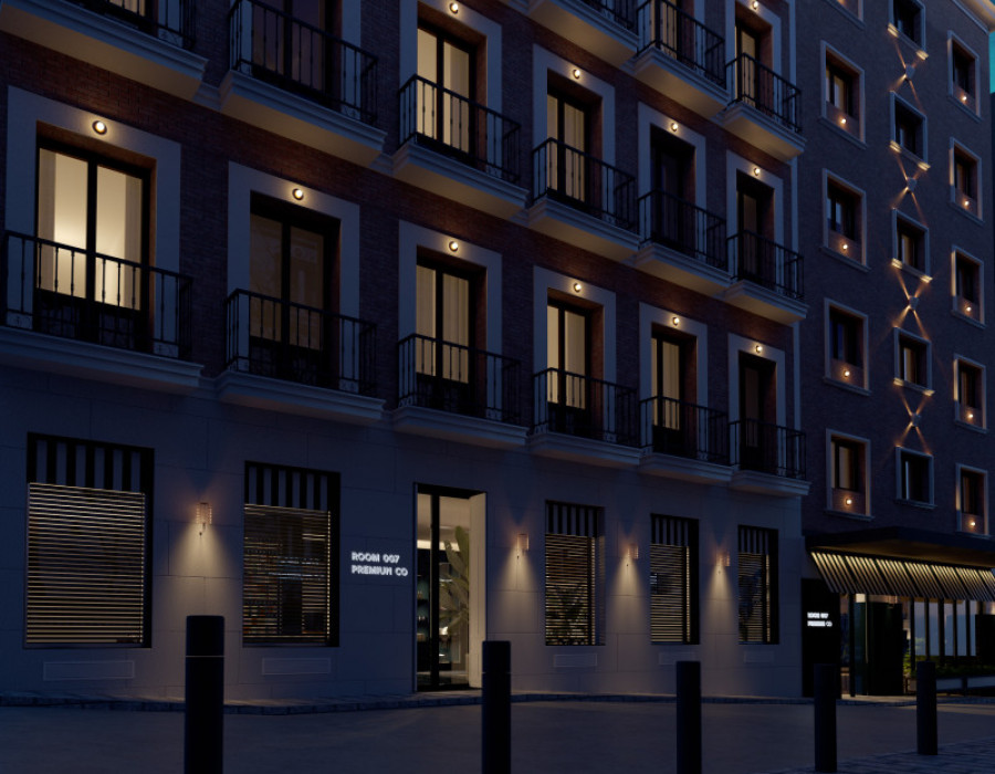 Fachada room007 premium co. en calle leganitos de madrid 45483