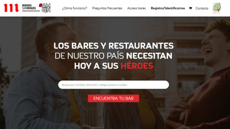 Mahou san miguel lanza la plataforma ahora mas que nunca para promover donaciones a los bares 869 41060