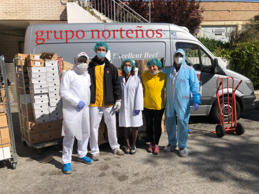 Donacion central de carnes madrid norte grupo nortenos 2 40464