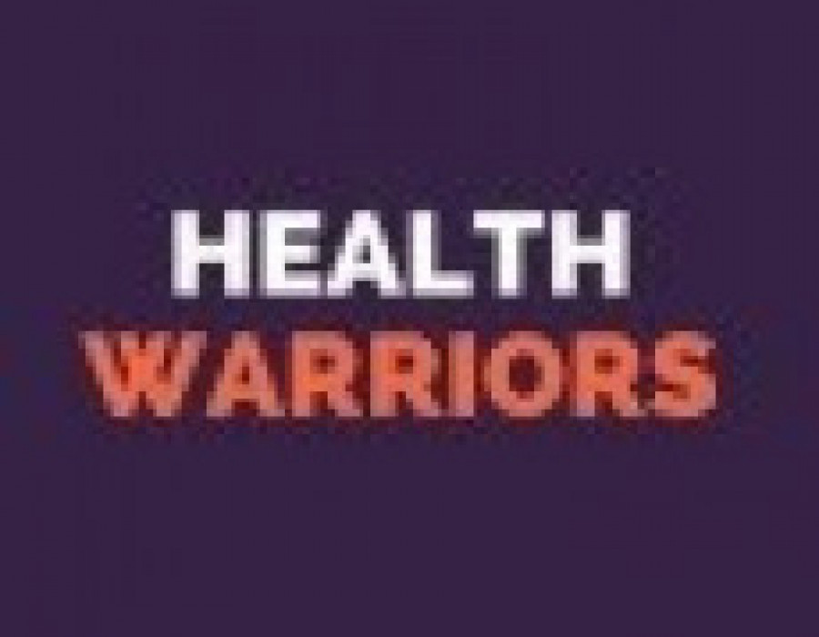 Logotipo health warrior 40029