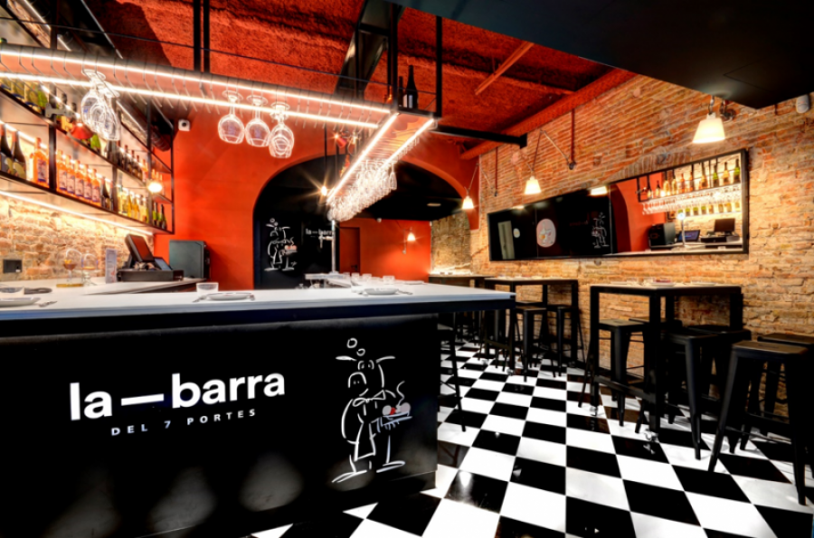 4retail la barra del 7 portes 38256