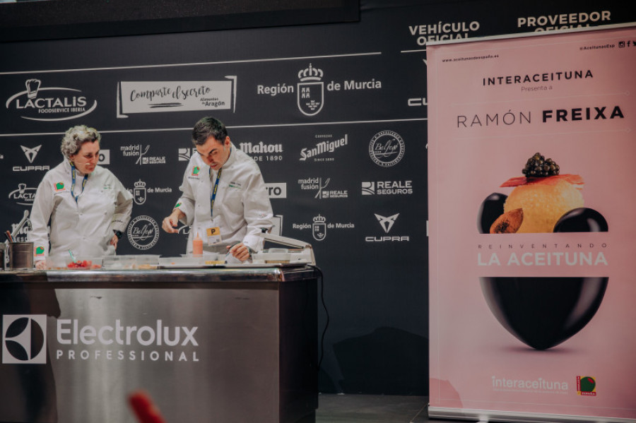 La reinvencion de la aceituna llega a madrid fusion ramon freixa y pepa munoz 38200