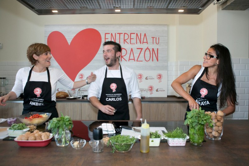 Anabel alonso carlos maldonado y amaya fitness en entrena tu corazon 27577