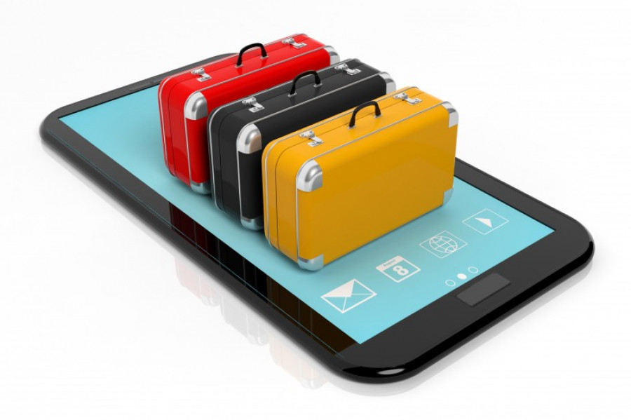 Check in hotel movil123rf 23597