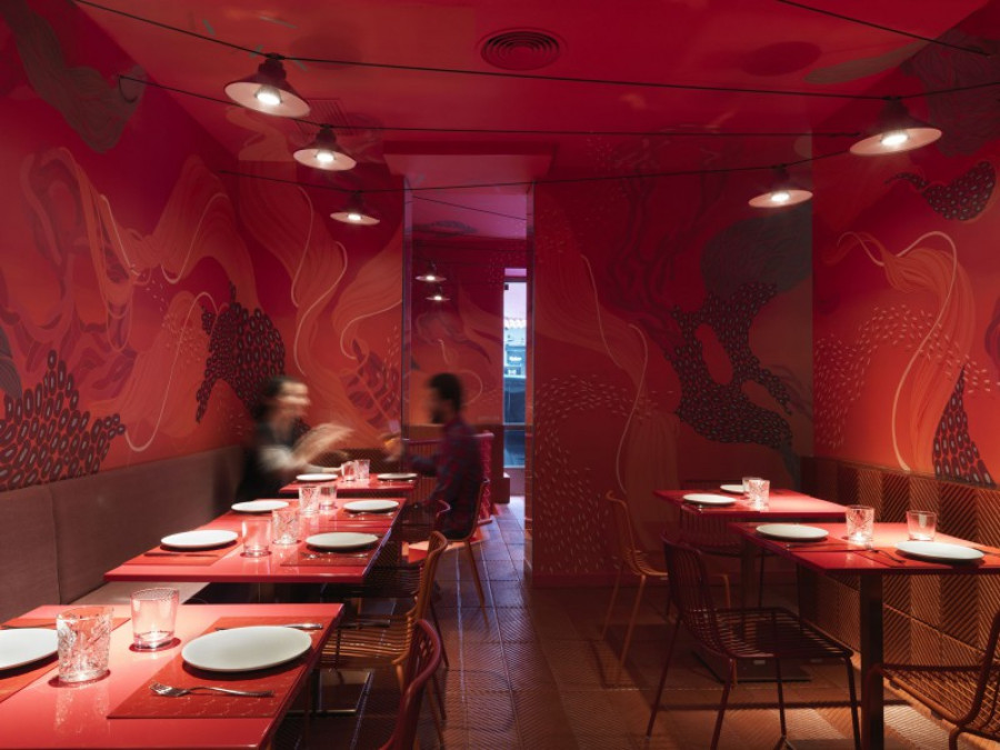 Bocacalle restaurante interior 17402