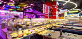 Running Sushi in Akihabara