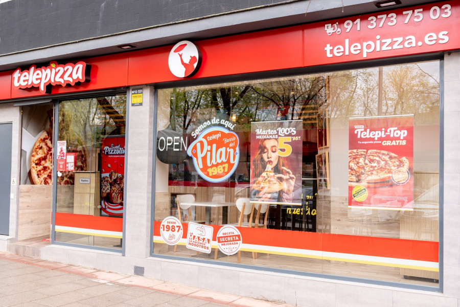 Fachada Tienda Telepizza