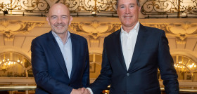 Chris Hartley, CEO de GHA y Ramon Aragonés, CEO de NH Hotel Group part of Minor Hotels
