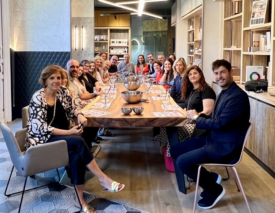 Foto grupo taller gin tonics