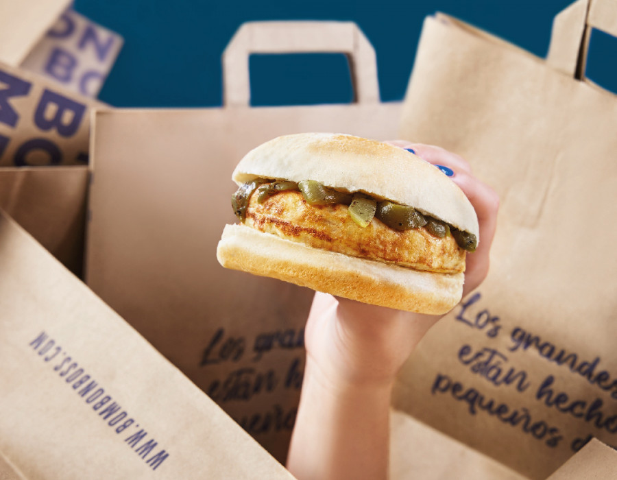 Bombon Boss  bocadillo tortilla
