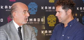 A la izqda. Ignacio Granado (ECI) y a su lado Kima Fuentes (Kamado)