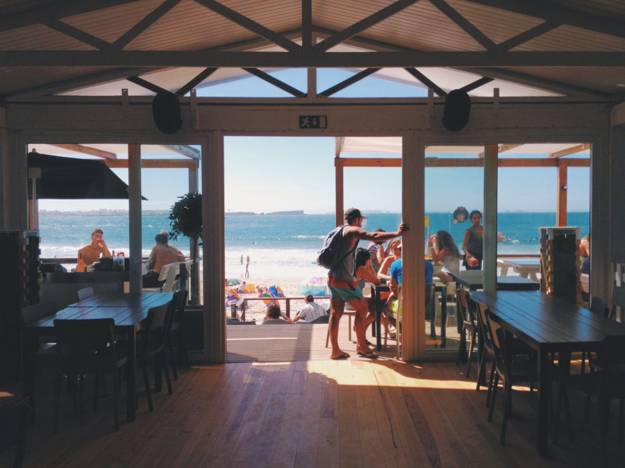 Beach ocean cafe people restaurant home 533770 pxhere