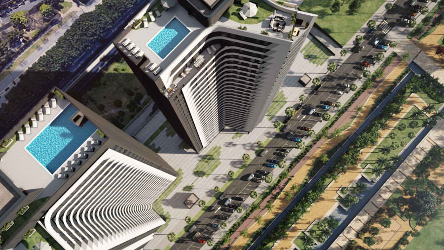 AQ Urban Sky Exteriores Piscina Picada