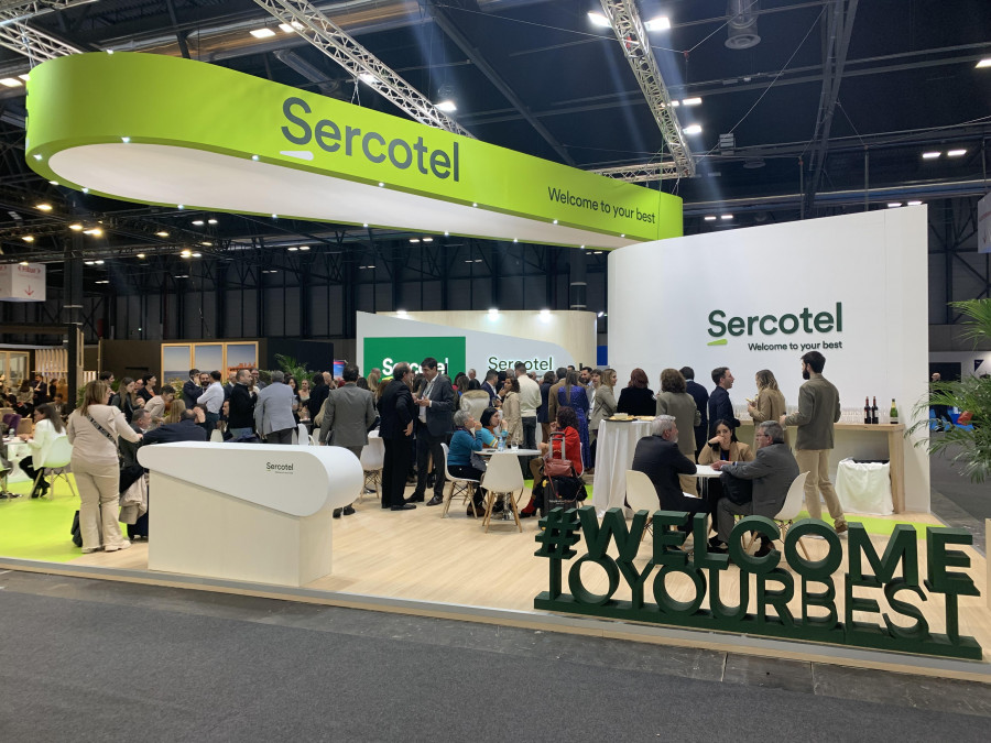 Sercotel stand Fitur