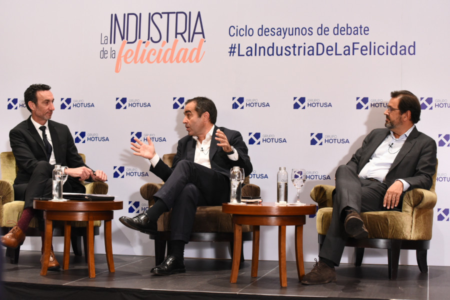 Manuel Molina, Carlos Muñoz y Javier Gándara