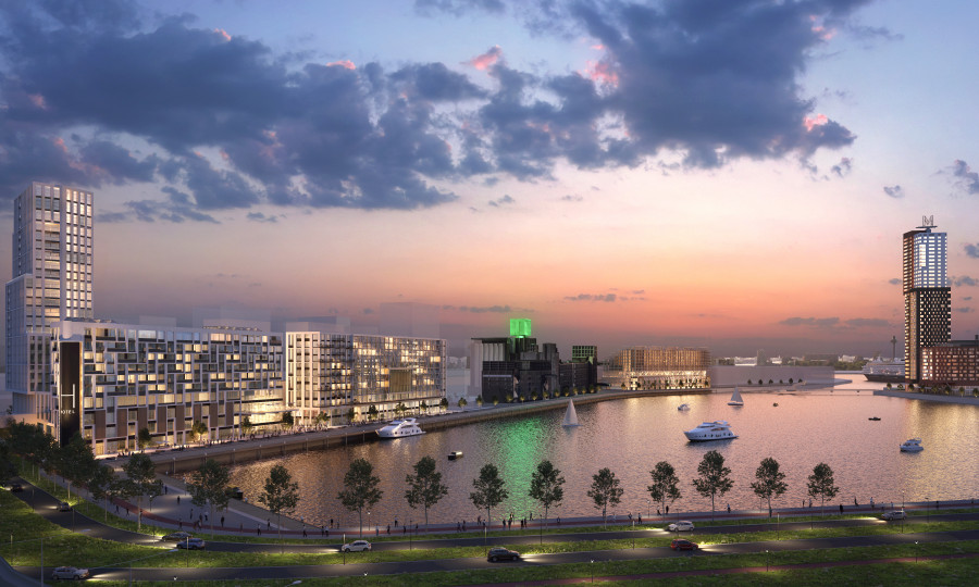 Exterior impression hotel (left)