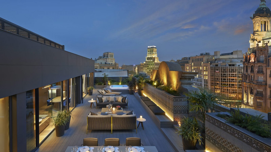 Barcelona 2014 suite barcelona terrace
