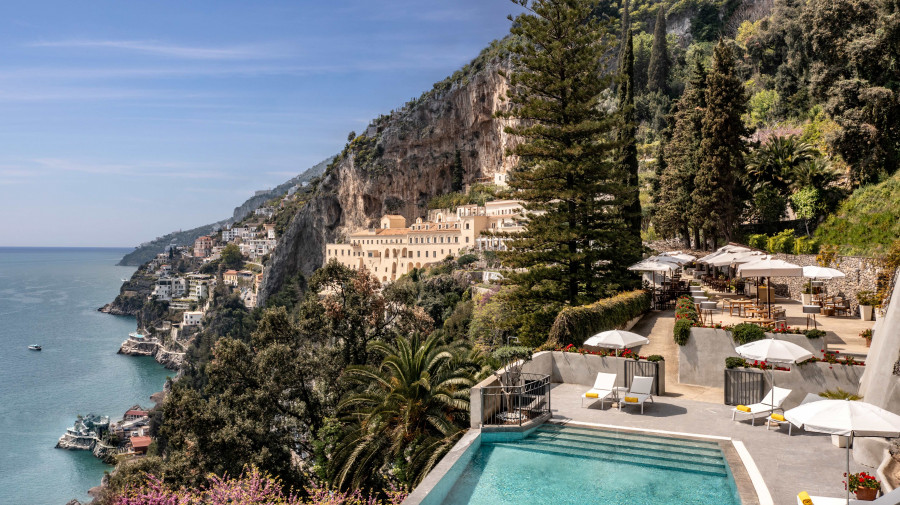 Anantara Convento Di Amalfi Grand Hotel   Vista aérea