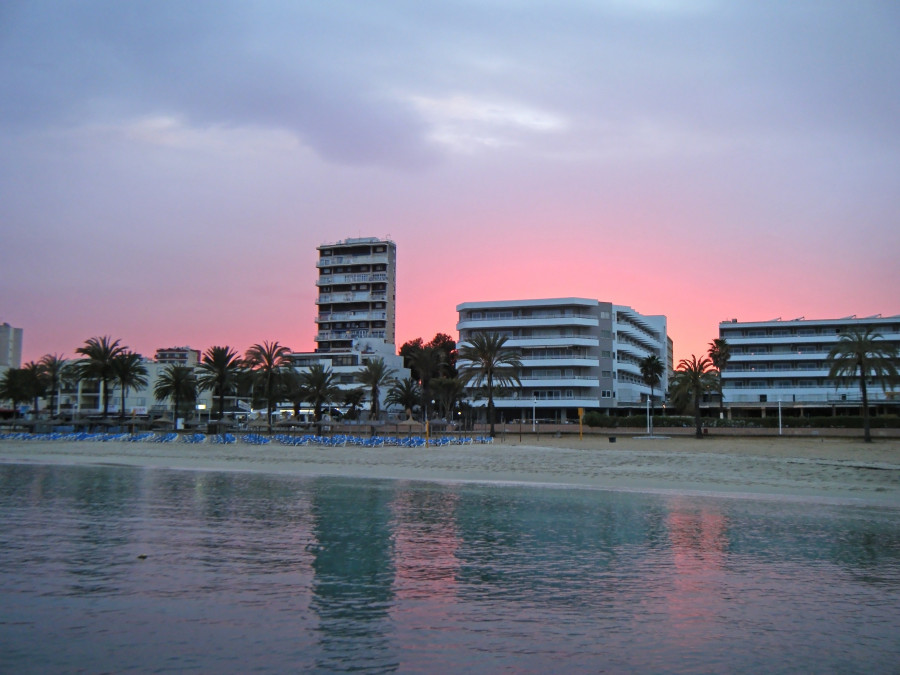 Beach sea sand horizon sunset skyline 779579 pxhere