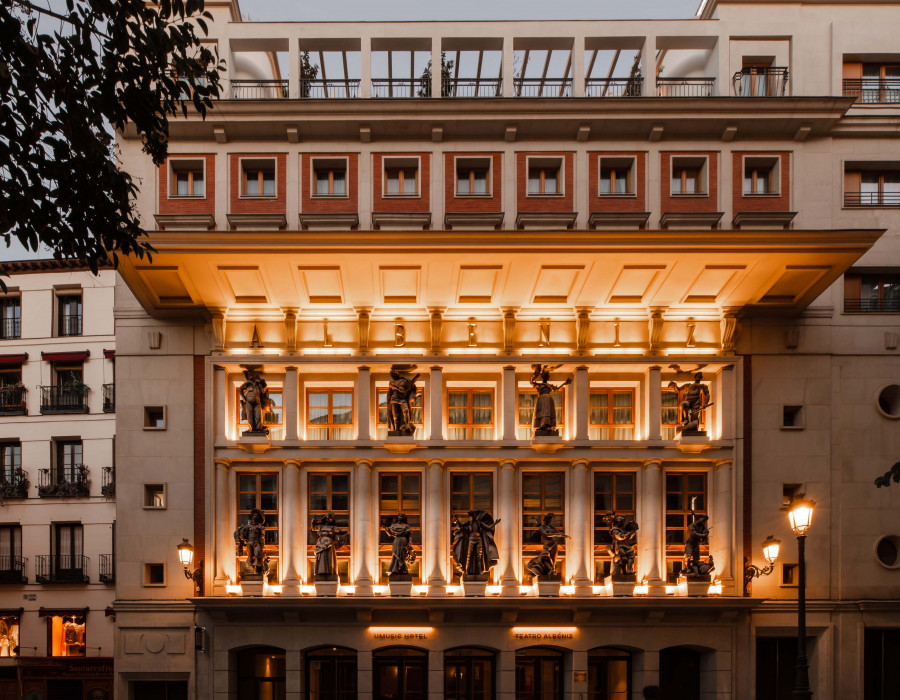 UMusic Hotel Madrid fachada