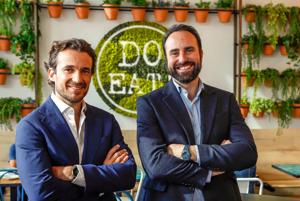 De izq a dcha, Jaime Arteaga y Diego Pérez Crespo, socios fundadores de DO EAT