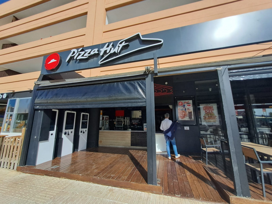 Pizza Hut kioskos digitales