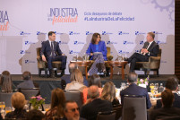 Juanma Moreno, Pilar Garcia de la Granja, Emiliano Garcia Page