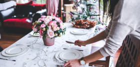 Table girl woman flower interior restaurant 722558 pxhere
