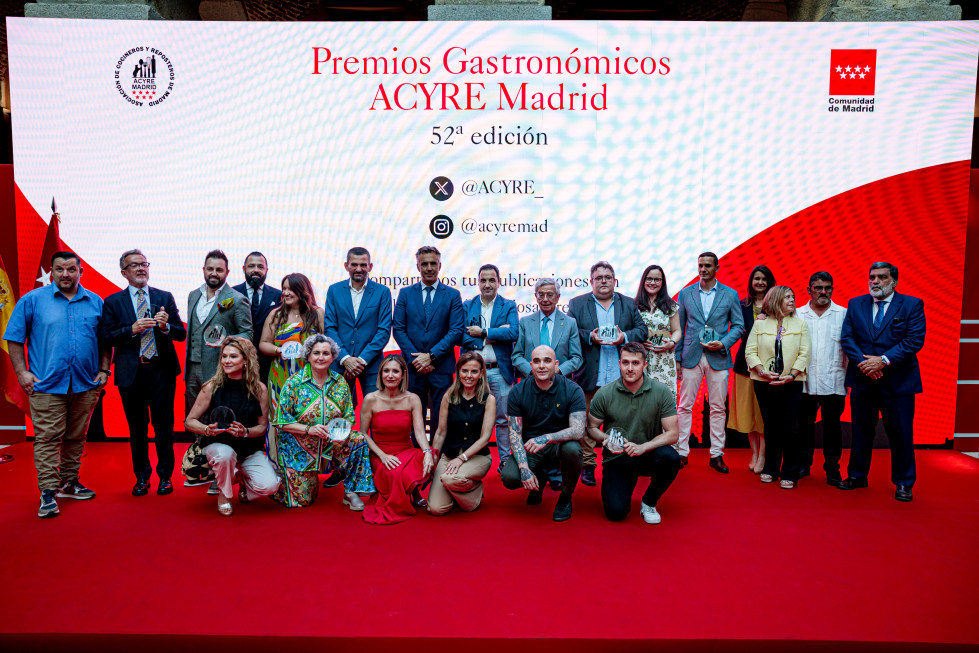 Premiados 52 edición de los Premios Gastronómicos ACYREMadrid (1)