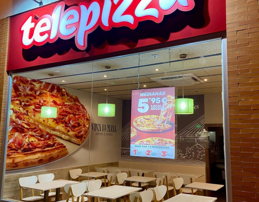 La marca líder de pizza se traslada a un nuevo local en Avenida Finlandia, 3